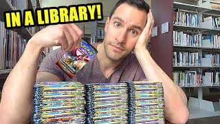 SHHHBIG OPENING IN LIBRARY Over 50 PACKS of Pokemon Cards [upl. by Llevra]