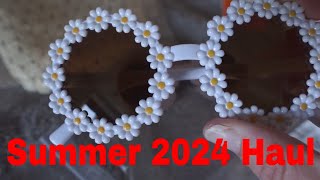 Girls Summer 2024 Haul Holiday Clothes [upl. by Mackenie]