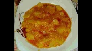 Patatas con caldilloCocina sencilla [upl. by Ahseen]