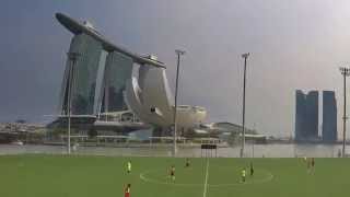 Marina Bay Football 4K [upl. by Sower60]