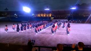 Le bagad de lann bihoué au Windsor Castle Royal Tattoo 2011 [upl. by Fugate]