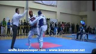 68kg Servet Tazegul vs Oguzhan Korkmaz 2010 Senyor Turkish TKD Championships [upl. by Amaleta155]