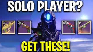 TOP 10 BEST Weapons EVERY SOLO PLAYER Needs In The Final Shape Destiny 2 [upl. by Packer481]