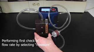 Personal Air Sampling Pump Calibration [upl. by Ytoc605]