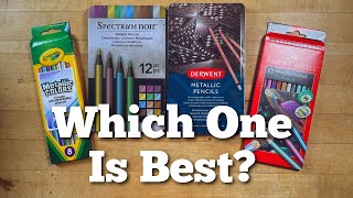 Which Metallic Pencils Should You Buy Metallic Pencil Review [upl. by Anyela]