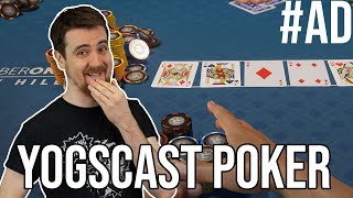 The Yogscast Poker Club Tournament Round 2 Table Talk [upl. by Halak]