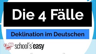 Deklination  Die 4 Fälle im Deutschen [upl. by Boardman]