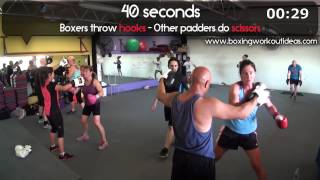 Boxing Workout Ideas  Full 45 minute workout [upl. by Naziaf159]