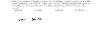 Basic Partnership Startup Capital calculation [upl. by Yadnil]