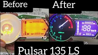 Pulsar 135 LS Meter Repair and Modify with Multicolours [upl. by Imogene924]