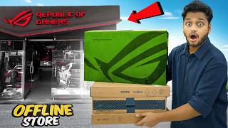 I Bought ₹500000 Laptops Offline 😱  Offline VS Online Shopping Ft Asus Exclusive Store 💻 [upl. by Erroll]