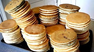 113 Pancakes Eaten in 8 Minutes NEW World Record [upl. by Ayel]