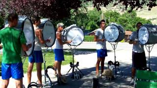 Bluecoats 2009 Basses  Blue Chops [upl. by Semajwerdna]