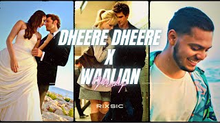 Dheere Dheere x Waalian RIXSIC Mashup  Yo Yo Honey Singh x Harnoor [upl. by Inaoj]