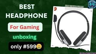 Best headphones 🎧 For Gaming unboxing Only599rs on Amazon Link in description vikashGamingYt8 [upl. by Ertha675]