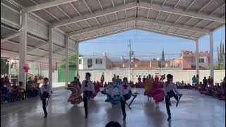 SONES DE JALISCO  MACHETES Y JARABE TAPATÍO  GRUPO DE DANZA FOLKLÓRICA OLLINEMEZTLI juvenil [upl. by Wauters]