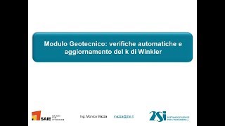 Le verifiche geotecniche con PROSAP [upl. by Adieno]