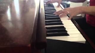 Pop Danthology 2012 Mashup  piano rendition [upl. by Anialem]