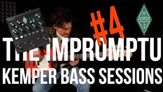 KEMPER PROFILER  Impromptu Bass Session 4  Fake News by Cosmic Latte [upl. by Ahsinwad1]