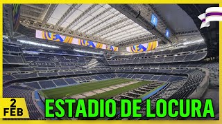 🚨 ÚLTIMAS NOTICIAS ⚠️OBRAS del SANTIAGO BERNABÉU 2 Febrero 2024 [upl. by Denice]