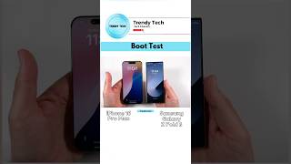 iPhone 16 Pro Max Vs Samsung Galaxy Z Fold 6 Boot Test shorts [upl. by Langley]