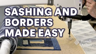 Sashing and Borders Made Easy [upl. by Chouest]