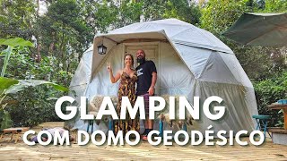 Glamping com Domo Geodésico [upl. by Ettenom888]