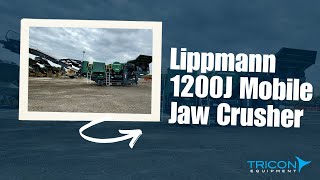 Lippmann 1200j Mobile Jaw Crusher  Part Two [upl. by Dublin]