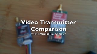 Foxeer TM25 vs ImmersionRC  Video Transmitter Comparison [upl. by Enajiram]