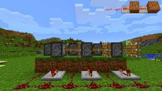 Minecraft New Piston Conveyor Belt amp tutorial  easy to build amp small [upl. by Libre]