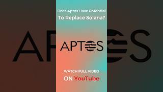 SOLANA vs APTOS  Is APTOS APT Really BETTER Then Solana amp Ethereum shorts [upl. by Orgel]