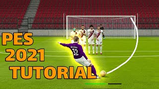 آموزش مهمترین حرکات پی اس 2021  EFootball PES 2021 Tutorial Part 2 [upl. by Rosemarie]