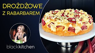 DROŻDŻOWE CIASTO Z RABARBAREM i kruszonką ❣️ Sprawdzony przepis na domowe ciasto [upl. by Hayyifas]