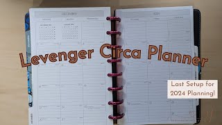 Planner setup and chat  December 2024  plan with me [upl. by Irvin]