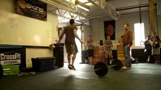 Jason Khalipa does 111  CrossFit Open [upl. by Lytsyrk]