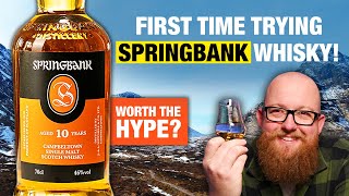 WORTH THE HYPE Springbank 10 Year Old 46 2023  2024 [upl. by Gaile]