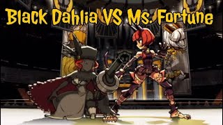 Black Dahlia VS Ms Fortune  SKULLGIRLS 2nd Encore [upl. by Ferrel273]