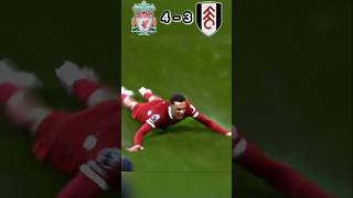 Liverpool vs Fulham A Match That Changed Everything [upl. by Alleahcim]