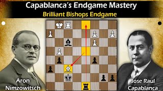 Capablancas Endgame Mastery  Nimzowitsch vs Capablanca 1913 [upl. by Anyahs]