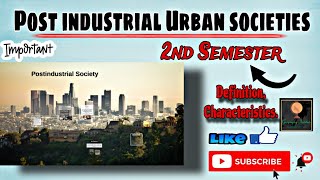 PostIndustrial urban citiesCC02BySagarika Naggeography [upl. by Archangel]