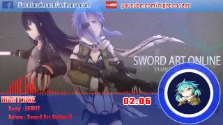 IGNITE  Nightcore  Sword Art Online OP Full [upl. by Altaf]