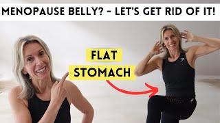 Menopause Belly Lets Get Rid Of It Low Impact Home Workout [upl. by Itra]