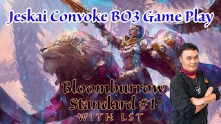 Jeskai Convoke BO3 Game Play  MTGA BO3 Standard  Bloomburrow Standard 1 [upl. by Giaimo]