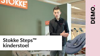 Stokke® Steps™ kinderstoel  Demo [upl. by Nahtiek]