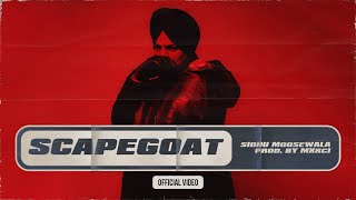 SCAPEGOAT  Sidhu Moose Wala  Official Audio  Mxrci  New Song 2022 [upl. by Carilla]