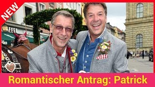 Romantischer Antrag Patrick Lindner wird endlich heiraten [upl. by Penni950]