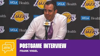 Lakers Postgame Frank Vogel 102919 [upl. by Anev511]