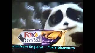 Foxs Biscuits Advert  Vinnie The Panda cc [upl. by Ydeh]