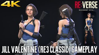 RESIDENT EVIL REVerse PS5  Jill Valentine RE3 Classic Gameplay  4K 60FPS [upl. by Lundquist]