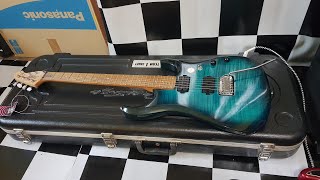 UNBOXING STERLING BY MUSICMAN JP150 TEAL [upl. by Coppola]